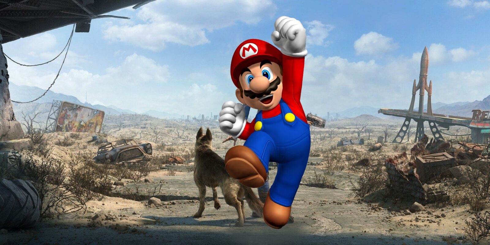 Fallout 4 Player Completes The Game While Role-Playing as Mario