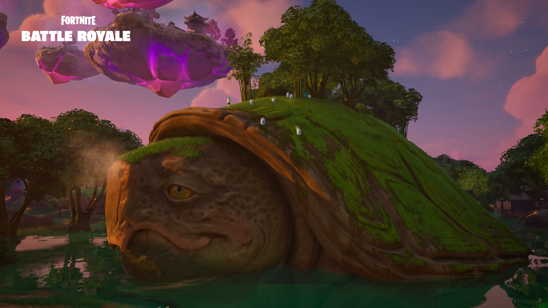 The Great Turtle in Fortnite's Chapter 6, Season 1.