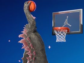 Fortnite Chapter 6’s Godzilla Brings The Dunking Meme To Life