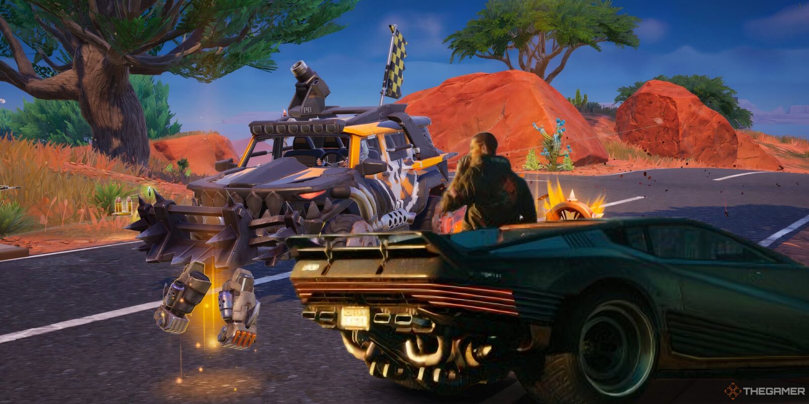 Fortnite Dataminers Discover Files For Cyberpunk 2077 Crossover Cars