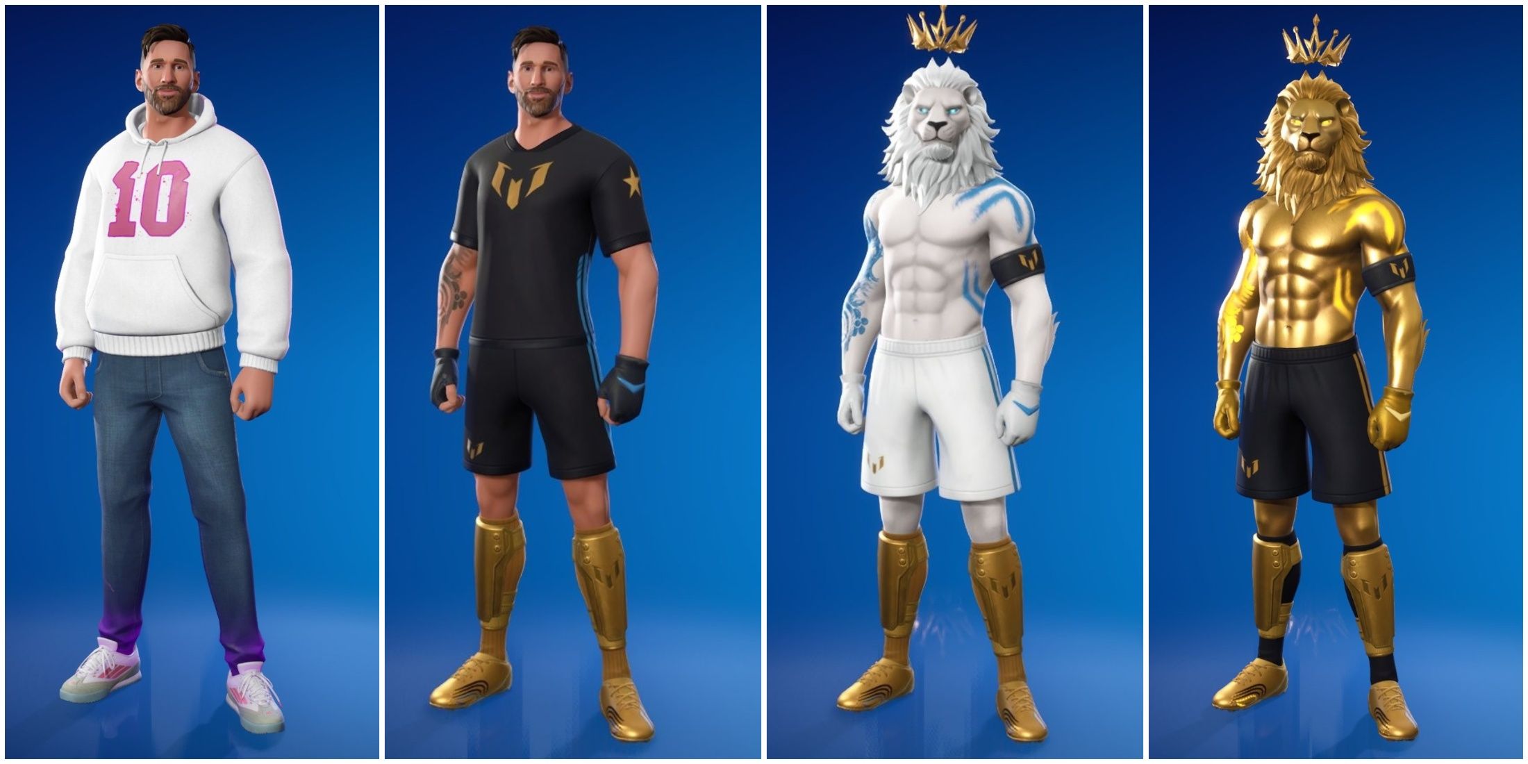 messi skins fortnite