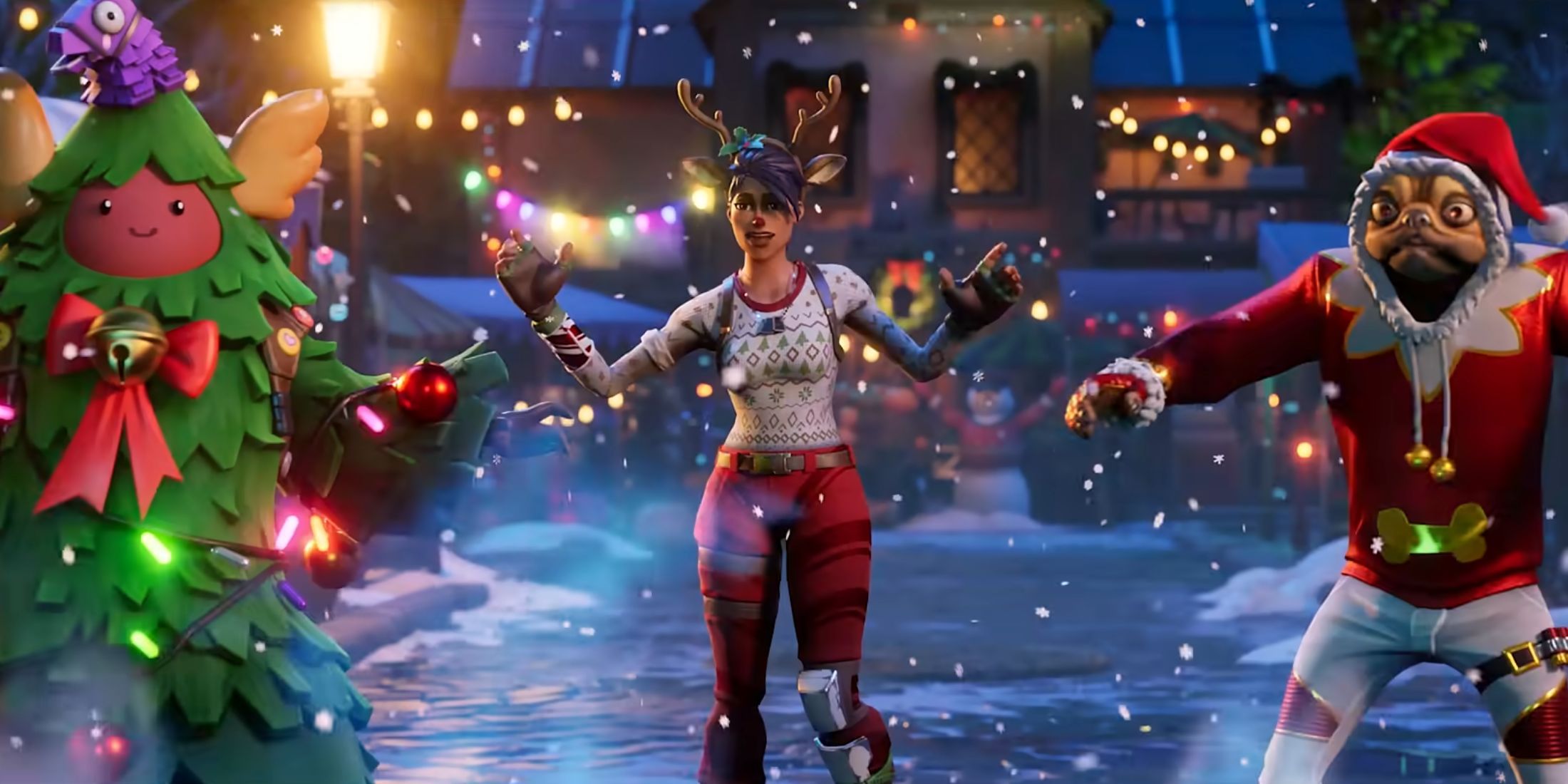 fortnite yulejacket free skin winterfest 2024