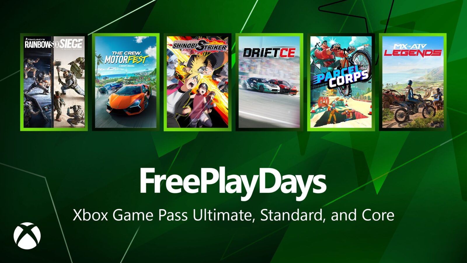 Free Play Days – Tom Clancy's Rainbow Six Siege, The Crew Motorfest, Naruto to Boruto Shinobi Striker, and More