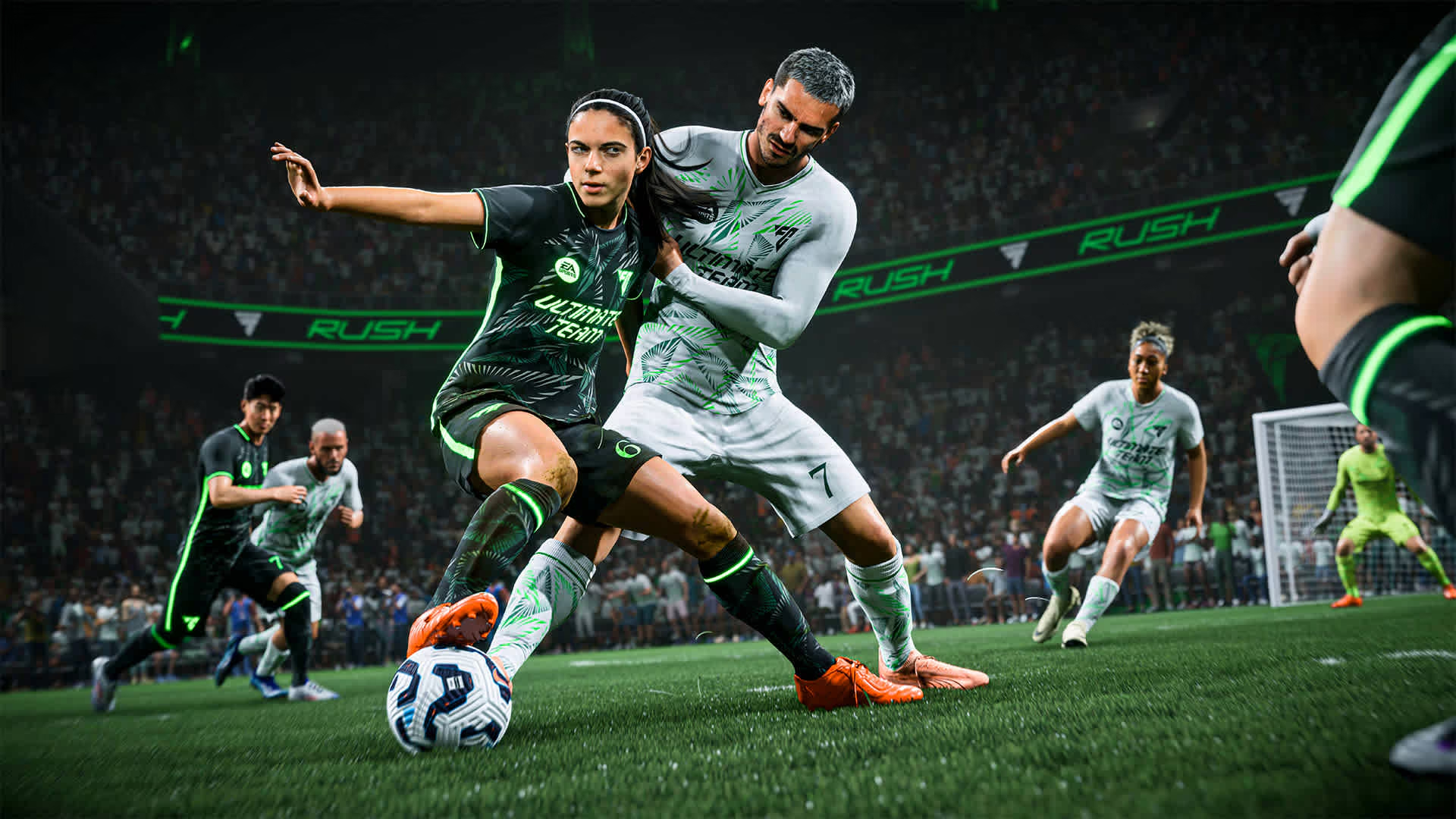 Male and female football teams collide in EA Sports FC 25