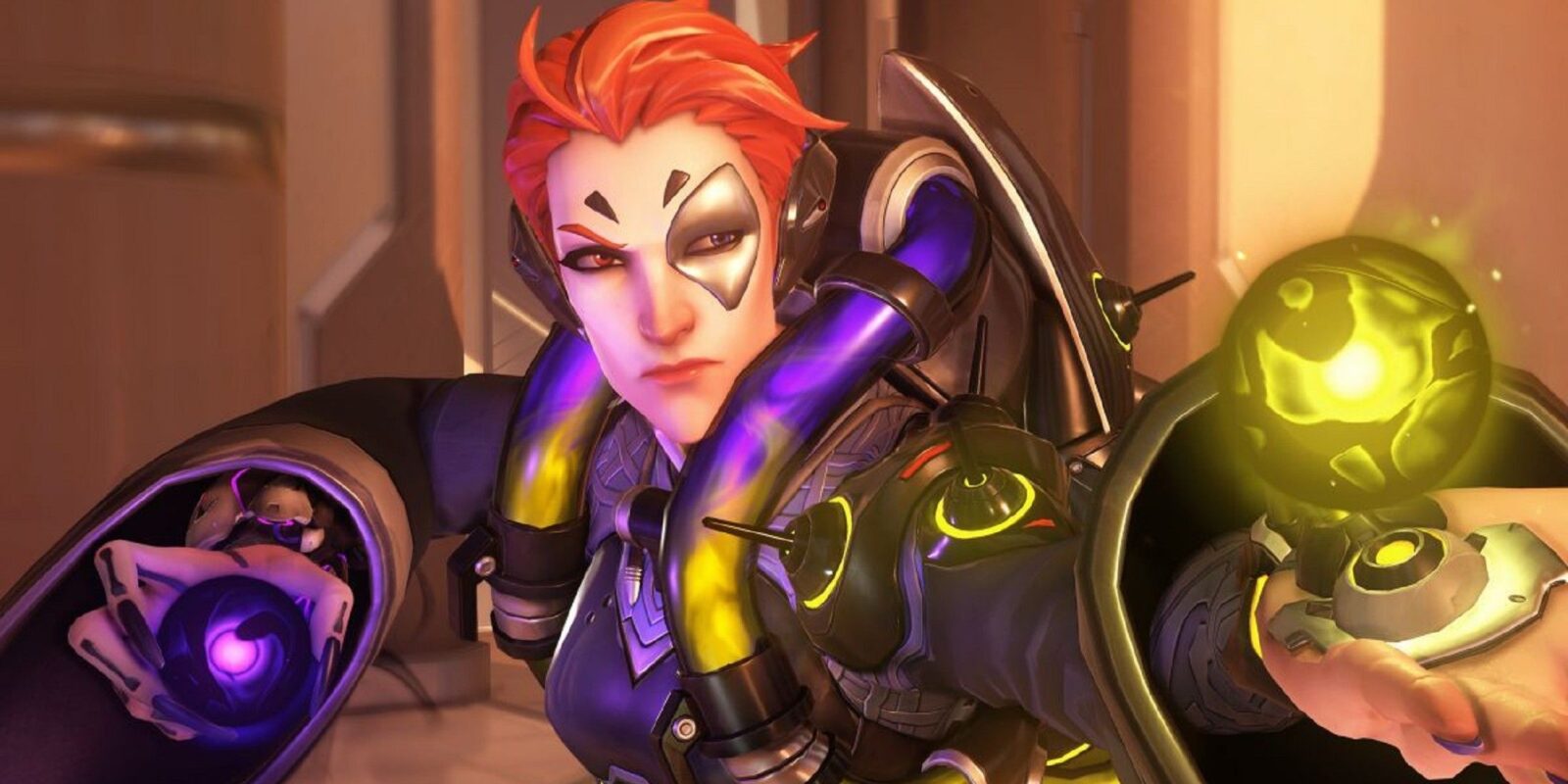 Funny Overwatch 2 Clip Shows Effective Moira Emote Scare