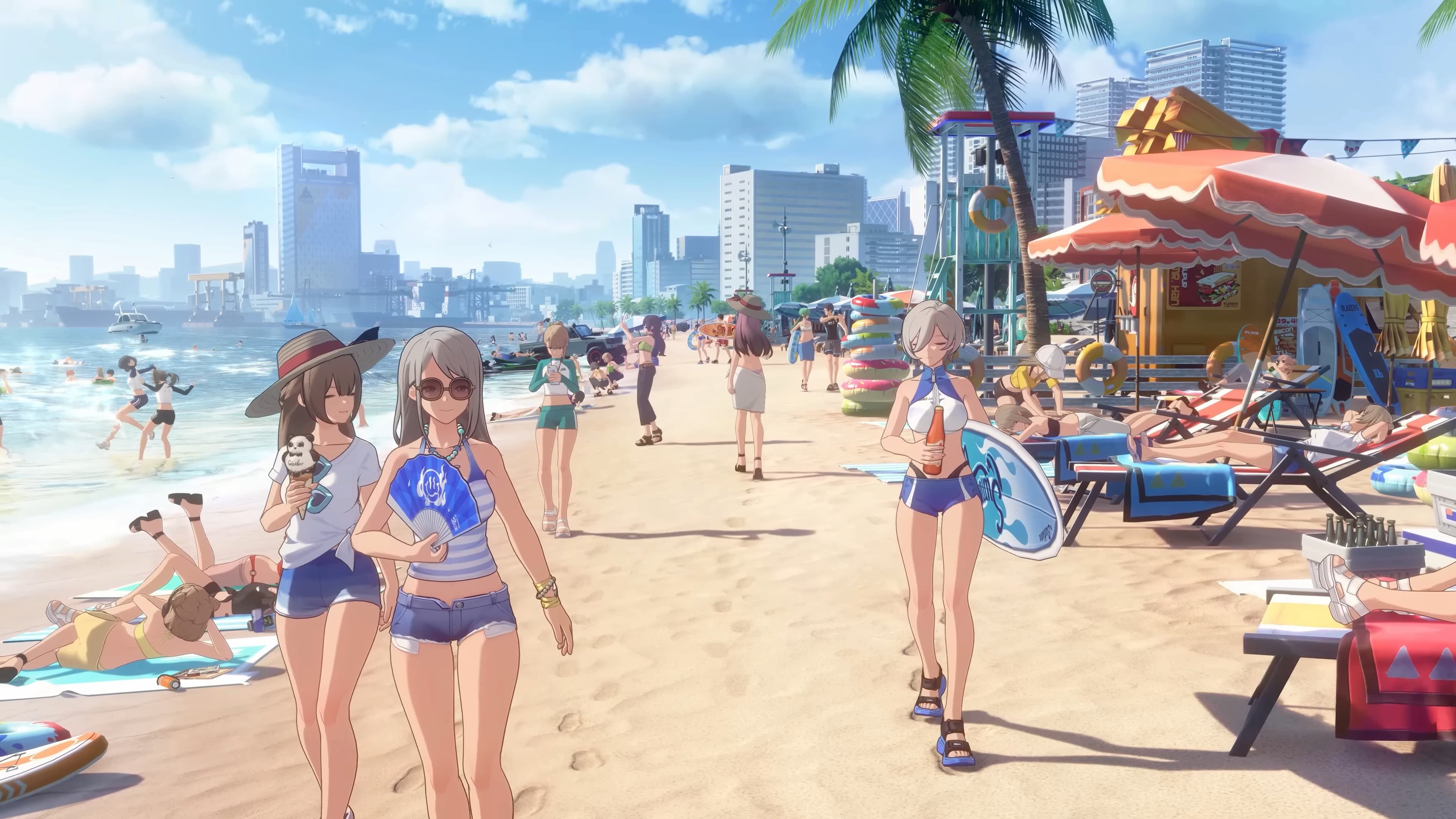 A shot of the beach in Ananta's reveal trailer