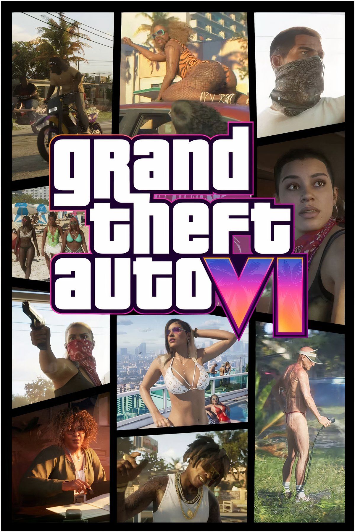 Grand Theft Auto 6 Tag Page Cover Art