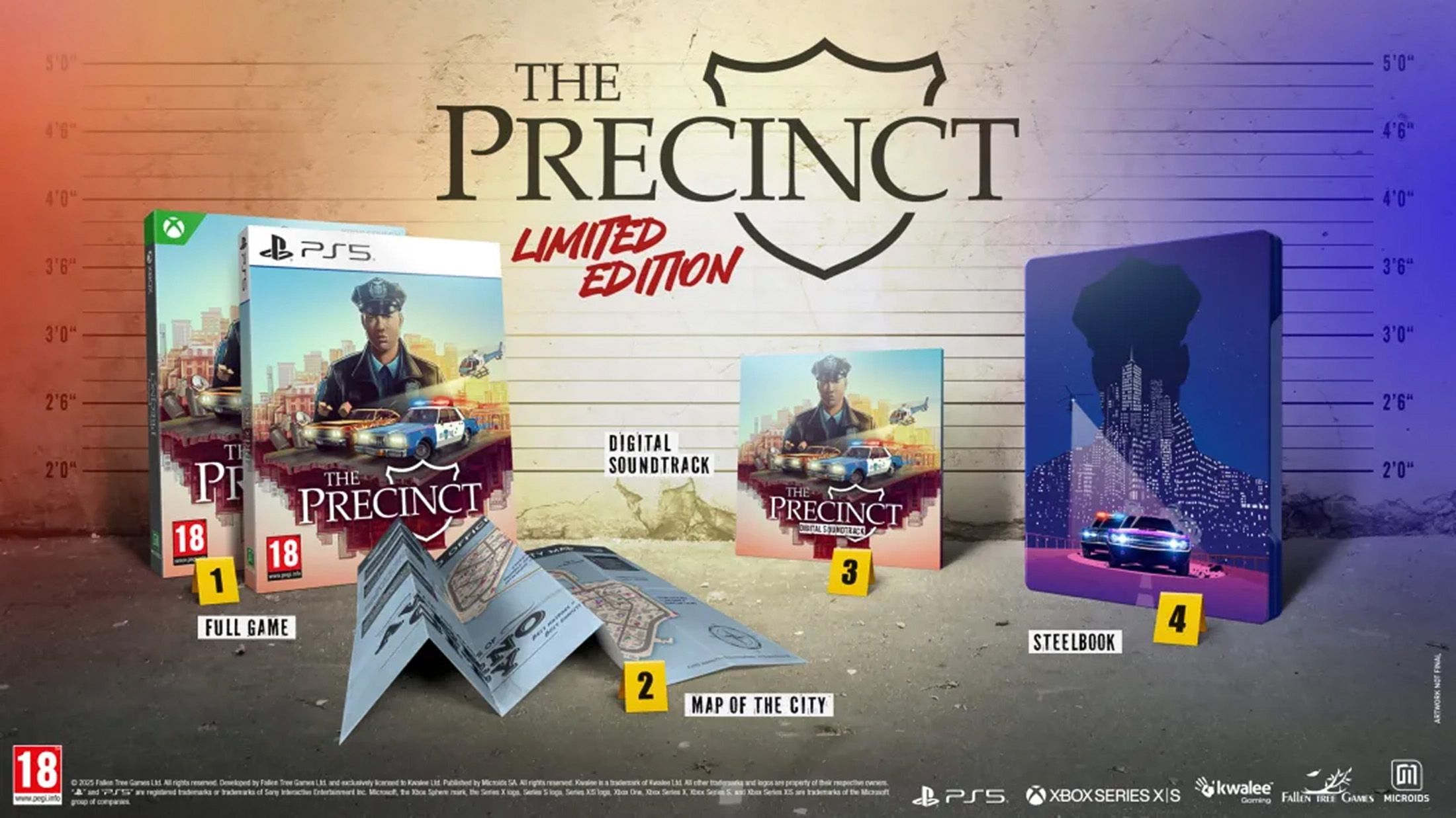 The Precinct Limited Edition Contents