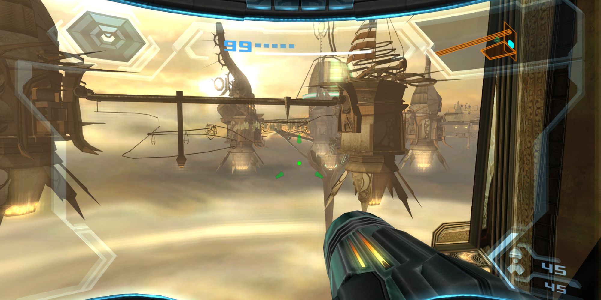 SkyTown in Metroid Prime 3.