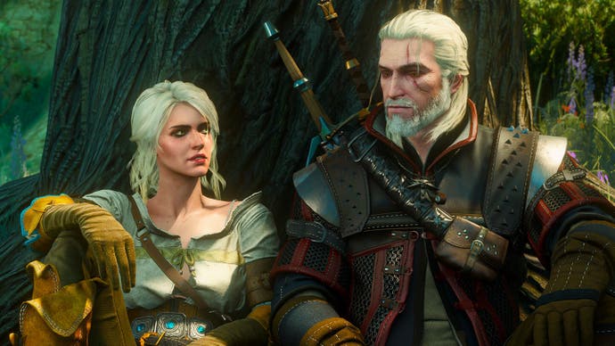 Geralt and Ciri in The Witcher 3 Wild Hunt