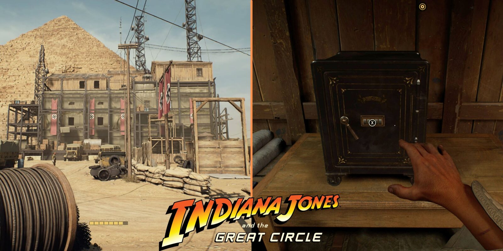 Gizeh Nazi Compound Safe Code In Indiana Jones And The Great Circle