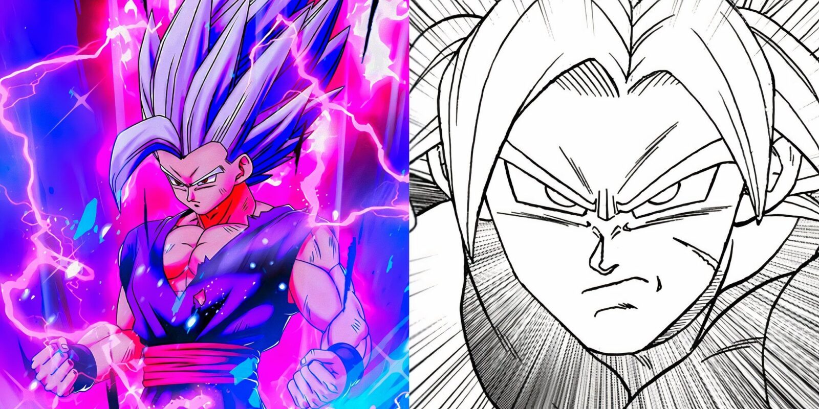 Gohan Beast vs. Full Power Super Saiyan Broly