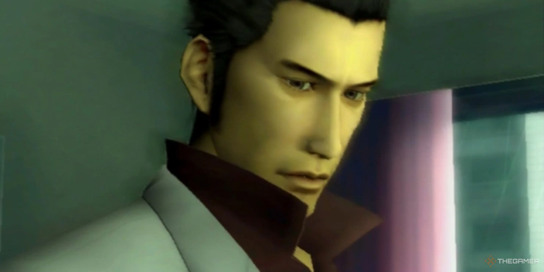 Kiryu as he appears in the original Yakuza in 2005.