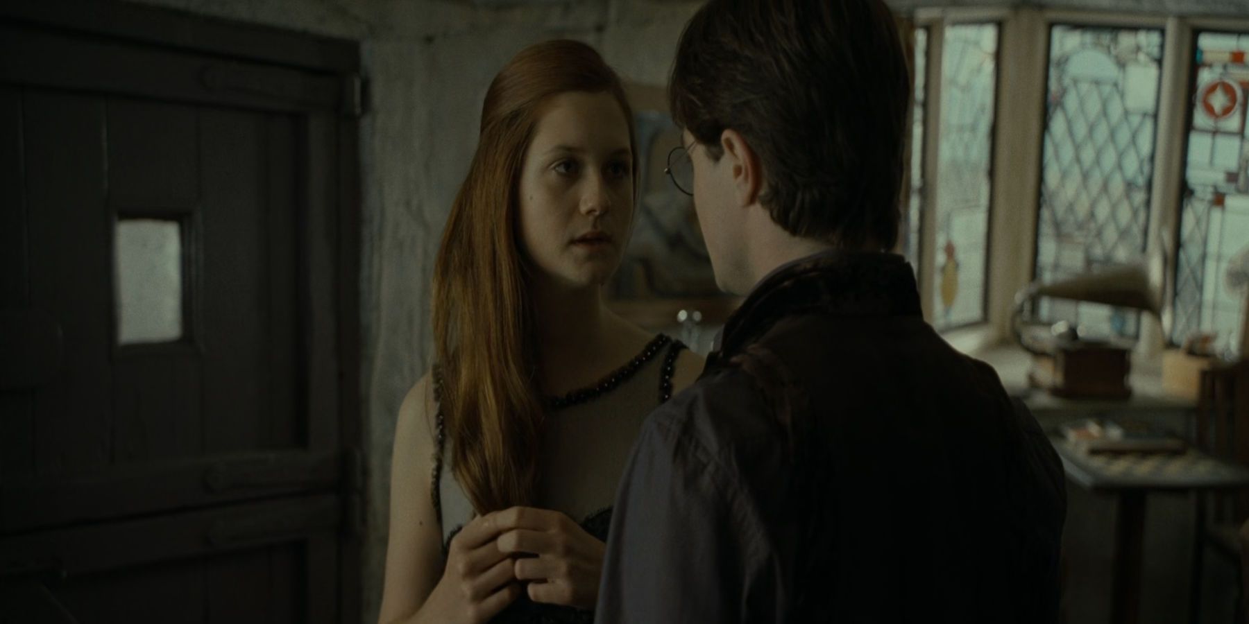 Ginny Weasley and Harry in Harry Potter