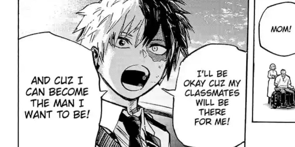 shoto Todoroki fate my hero academia Mha 428