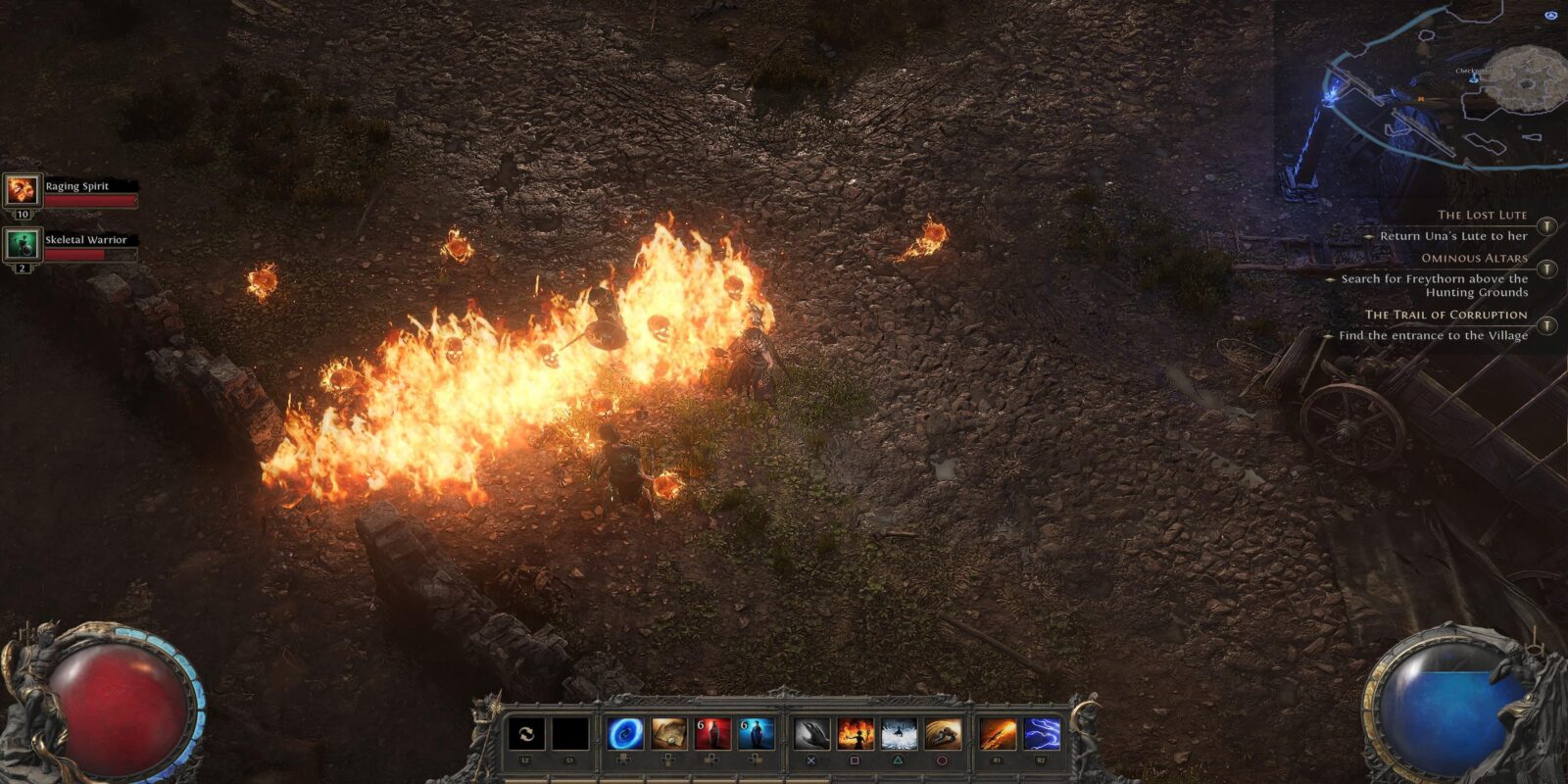 How Does Raging Spirits Work In Path of Exile 2