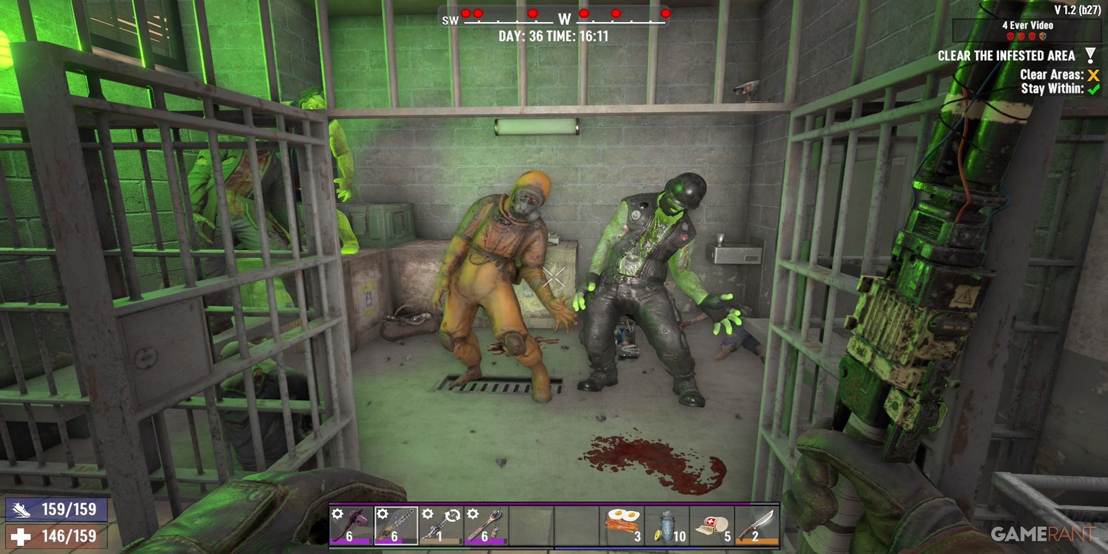 A Zombie Surprise In 7 Days To Die