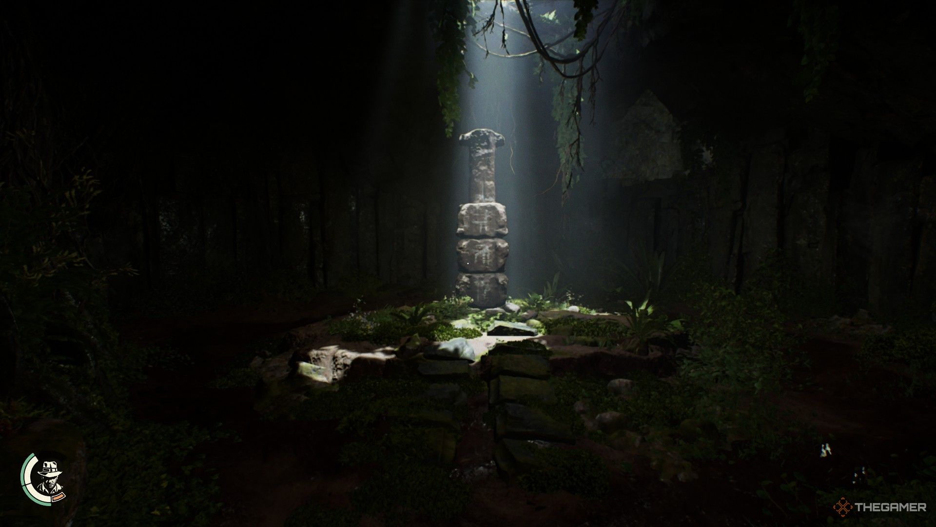 the prayer wheel in wat sa si in indiana jones and the great circle.