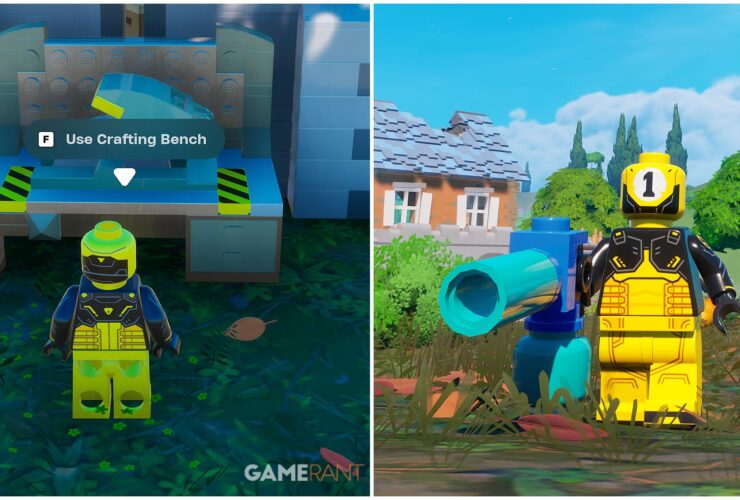 How To Craft a Slurp Launcher in LEGO Fortnite