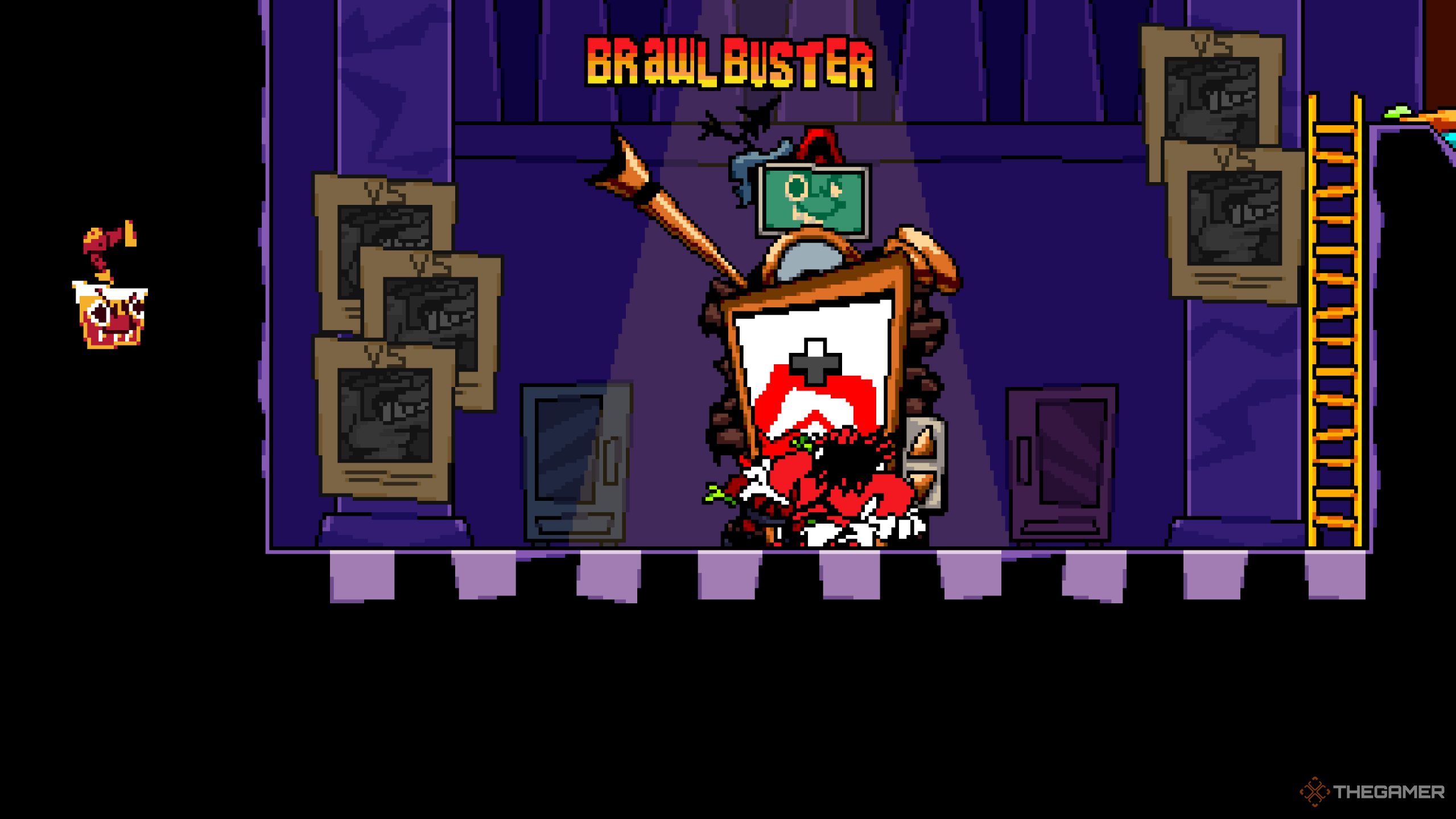 The location of the Brawlbuster boss in Antonblast.