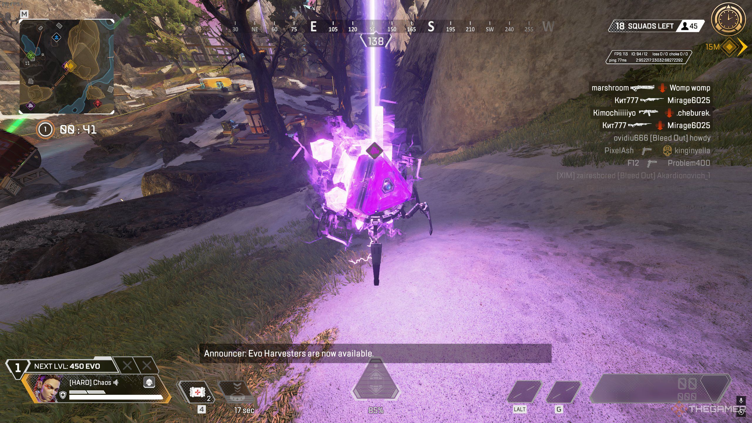 A Rift Relic found on the map, that's waiting to be opened in Apex Legends.