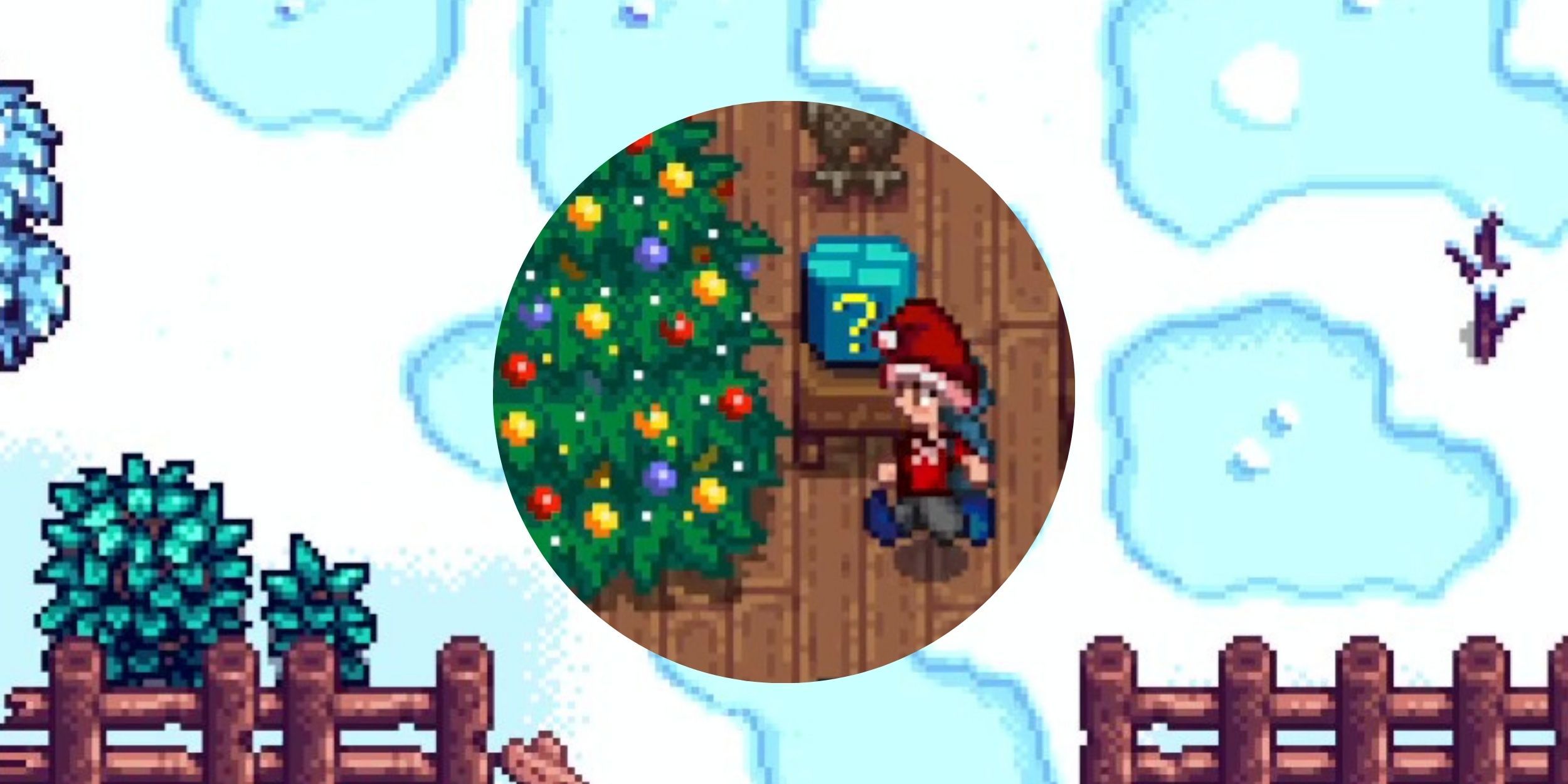 A Mystery Box received from Santa in Stardew Valley.