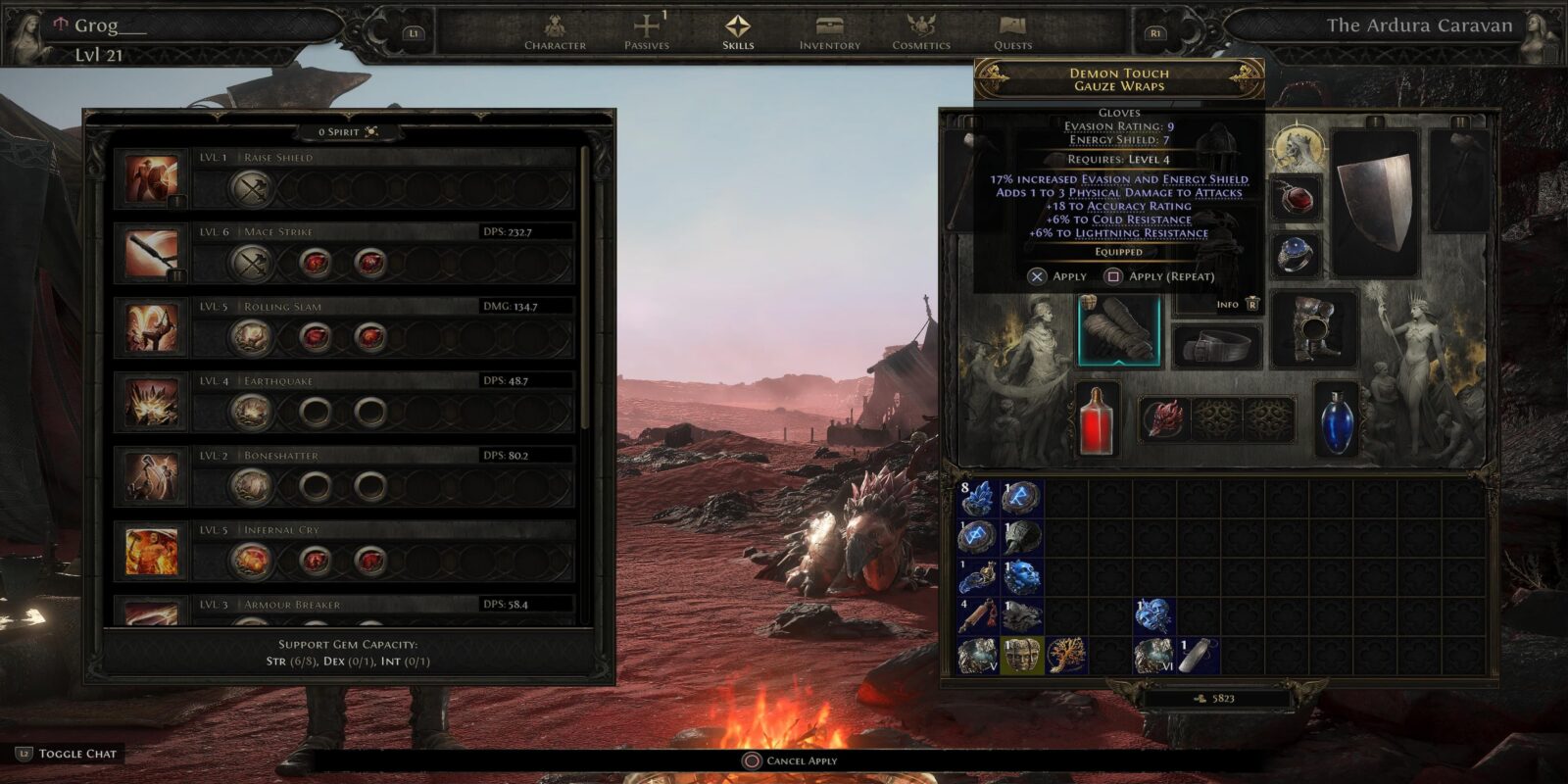 How To Reroll Gear Bonuses In Path of Exile 2