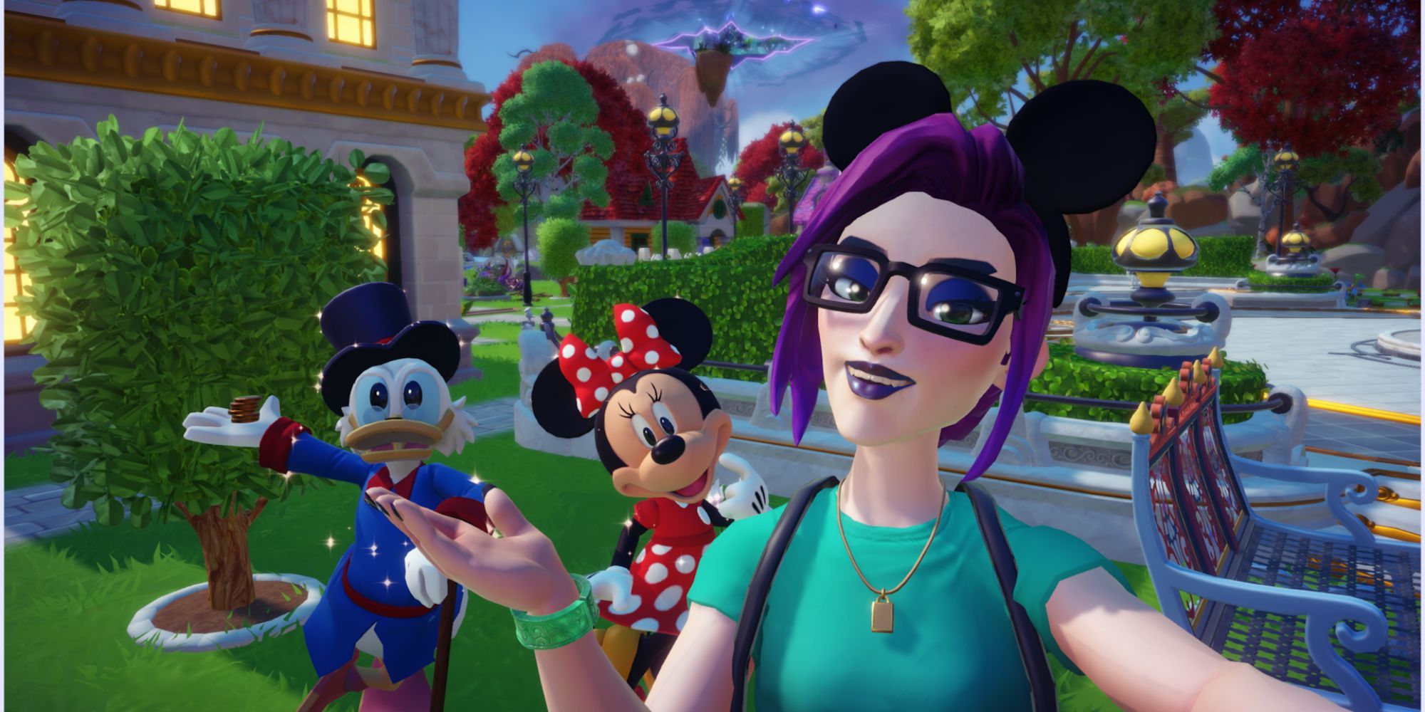 Toontown residents in Disney Dreamlight Valley