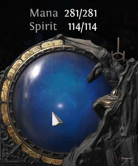 Path of Exile Mana and Spirit Globe