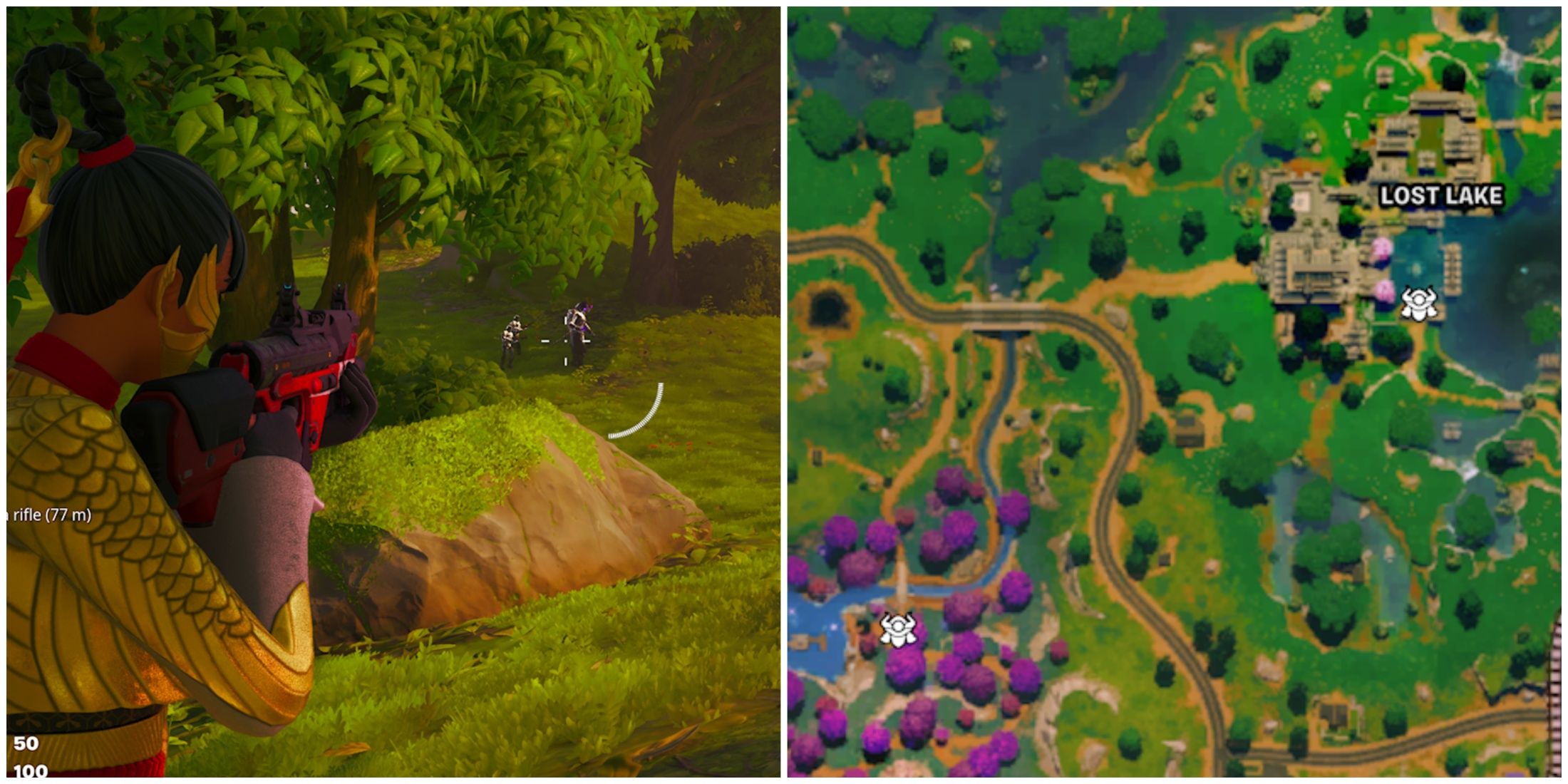 Demon locations fortnite