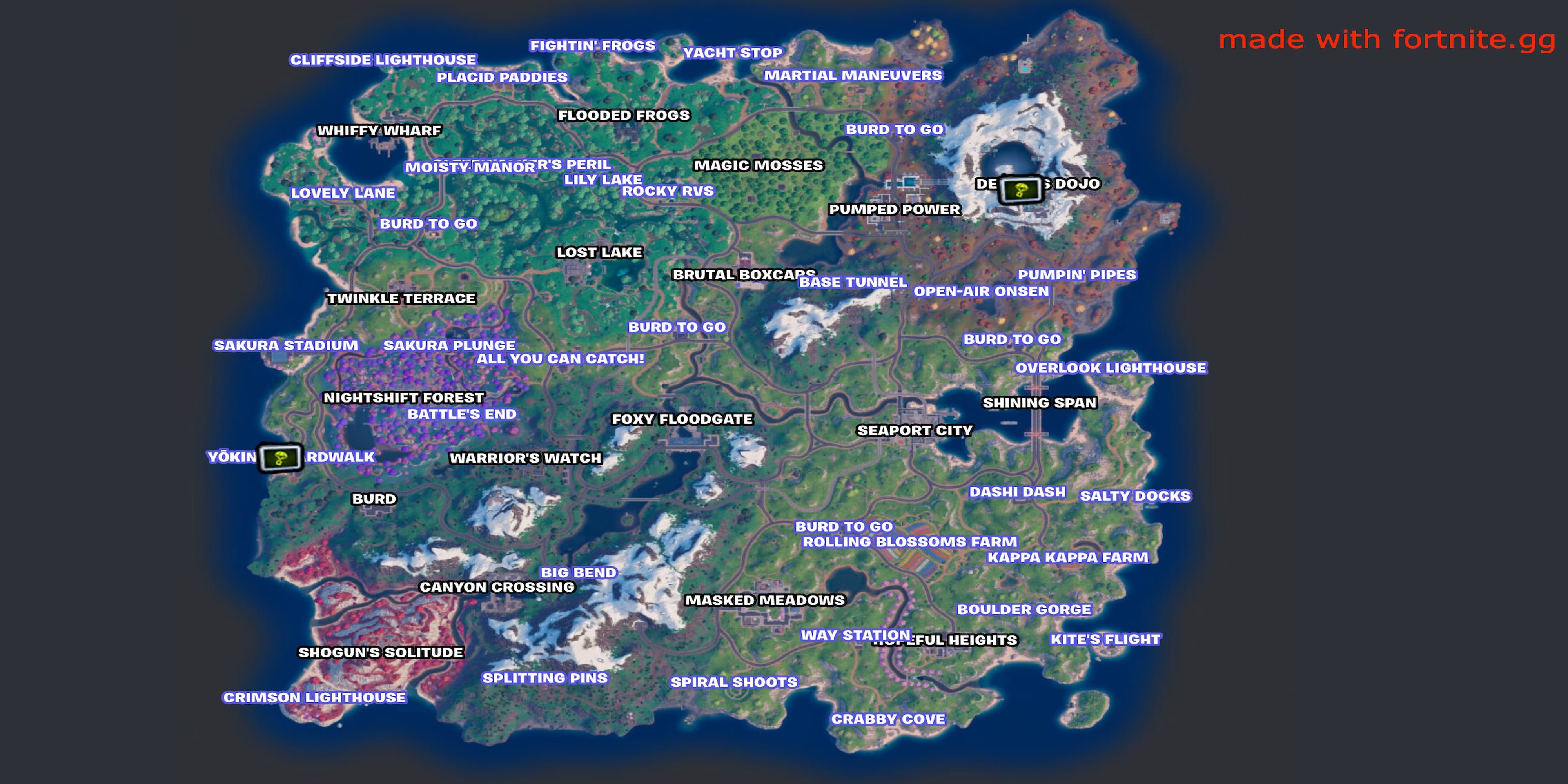 fortnite chapter 6 season 1 supply drop job board location