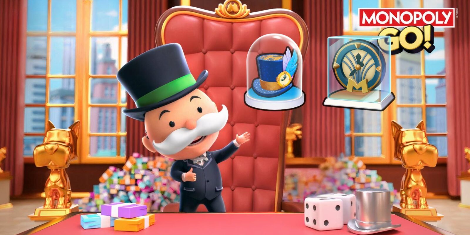 How to Get The New Year’s Top Hat Token & Party Time Shield in Monopoly GO