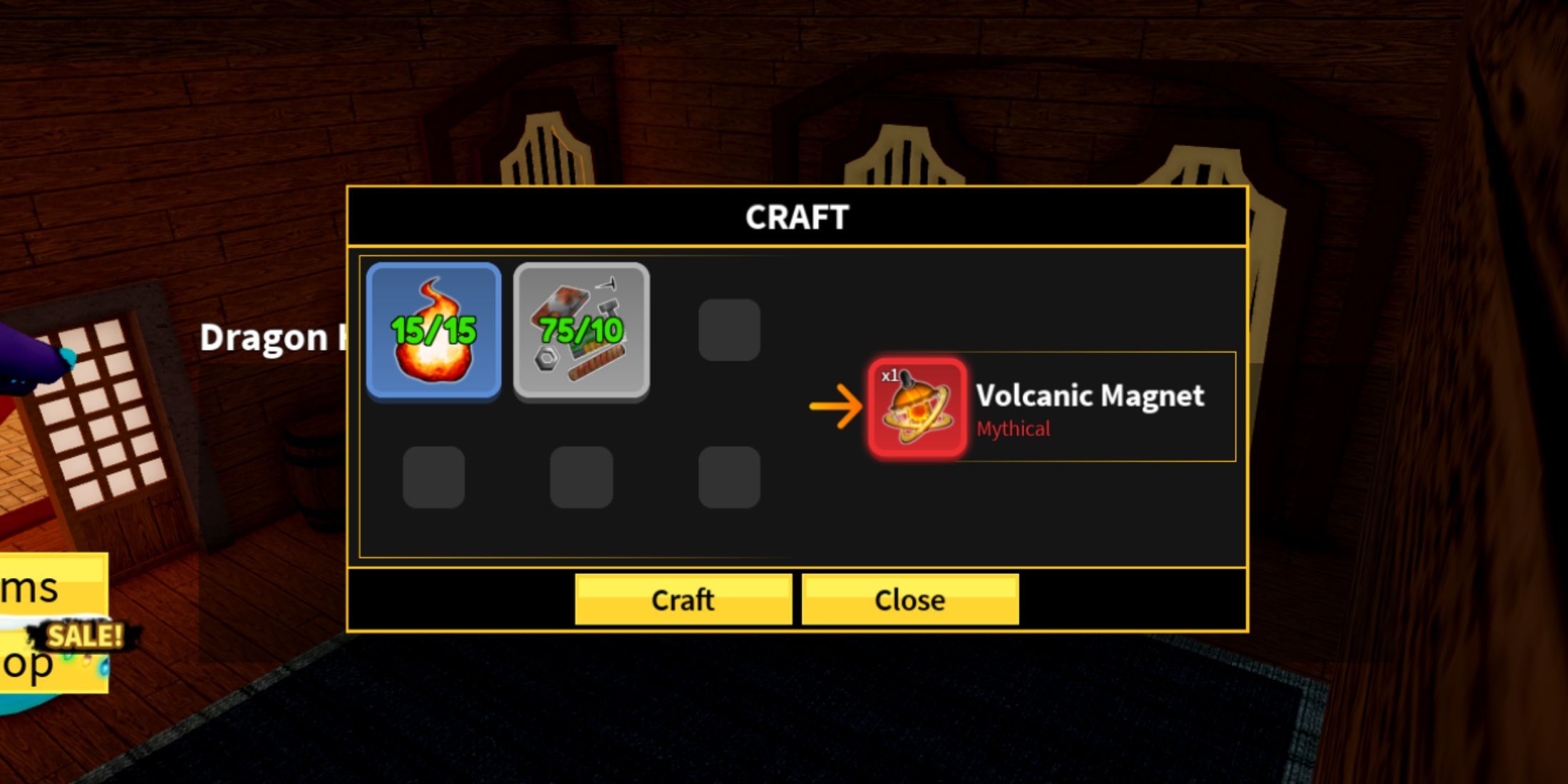 Volcanic Magnet in Blox Fruits