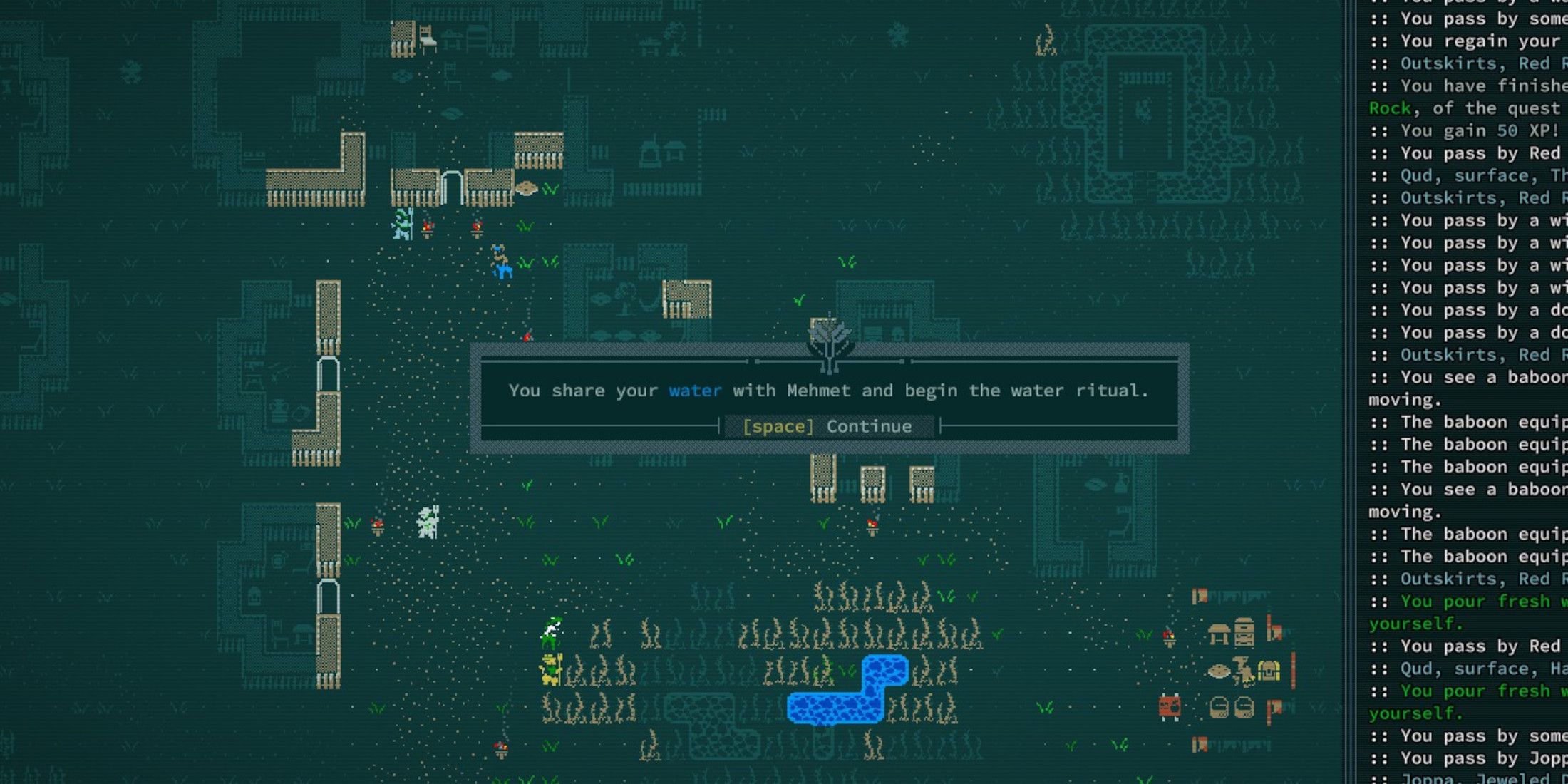 Caves-Of-Qud-What-To-Do-With-Water