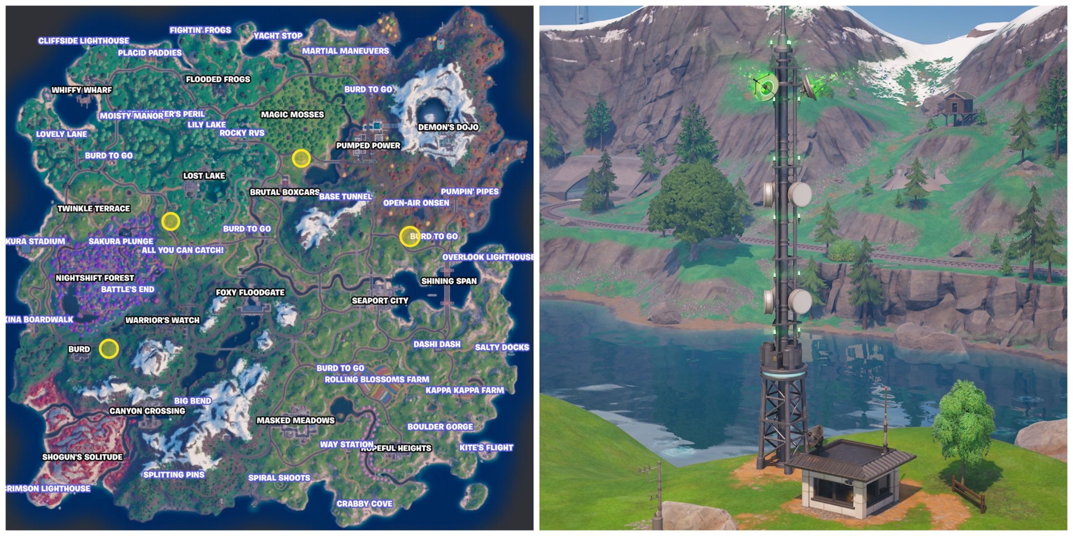 forecast tower locations fortnite