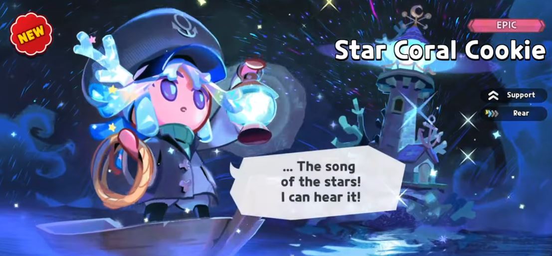 Cookie Run: Kingdom Star Coral Cookie