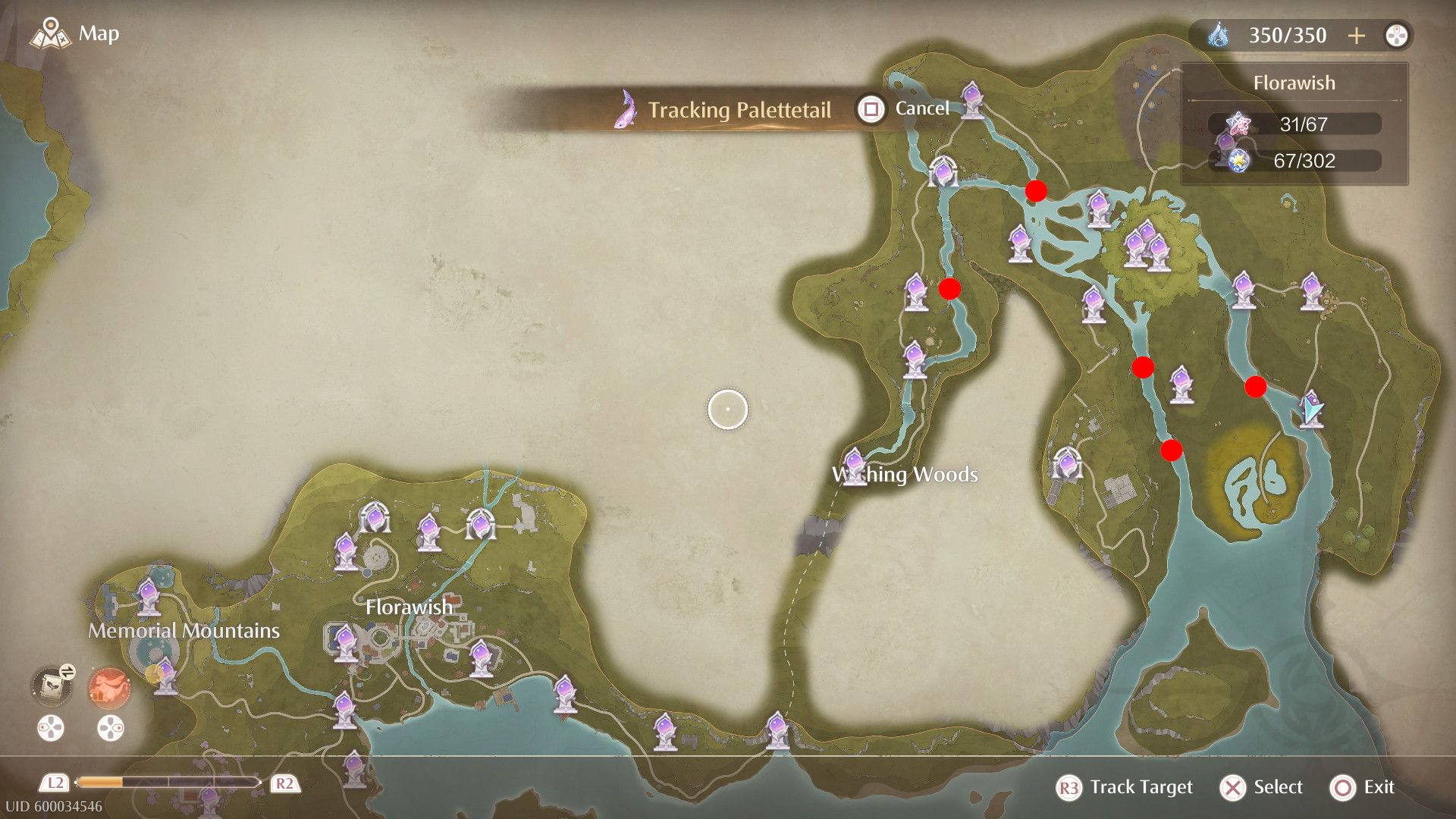 infinity nikki palettetail locations