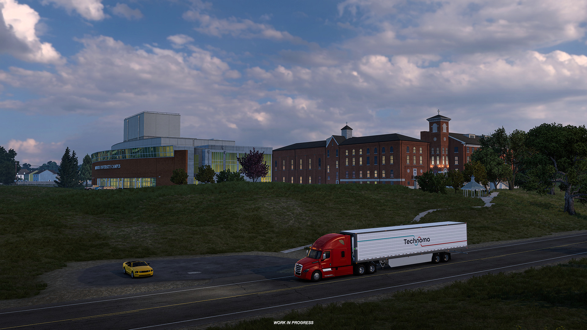 Cape Girardeau, Missouri in American Truck Simulator