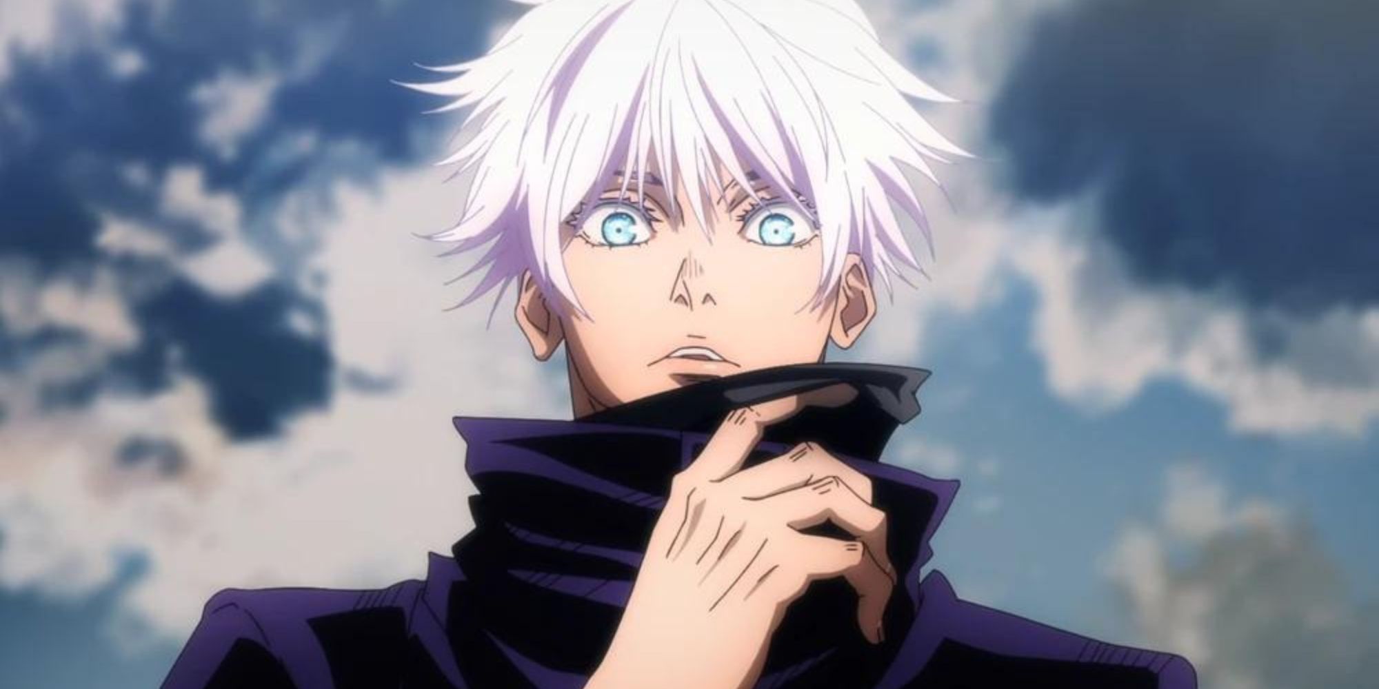 Satoru Gojo shows off his Six Eyes in Jujutsu Kaisen