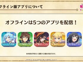 Konosuba Fantastic Days announces five offline apps cover