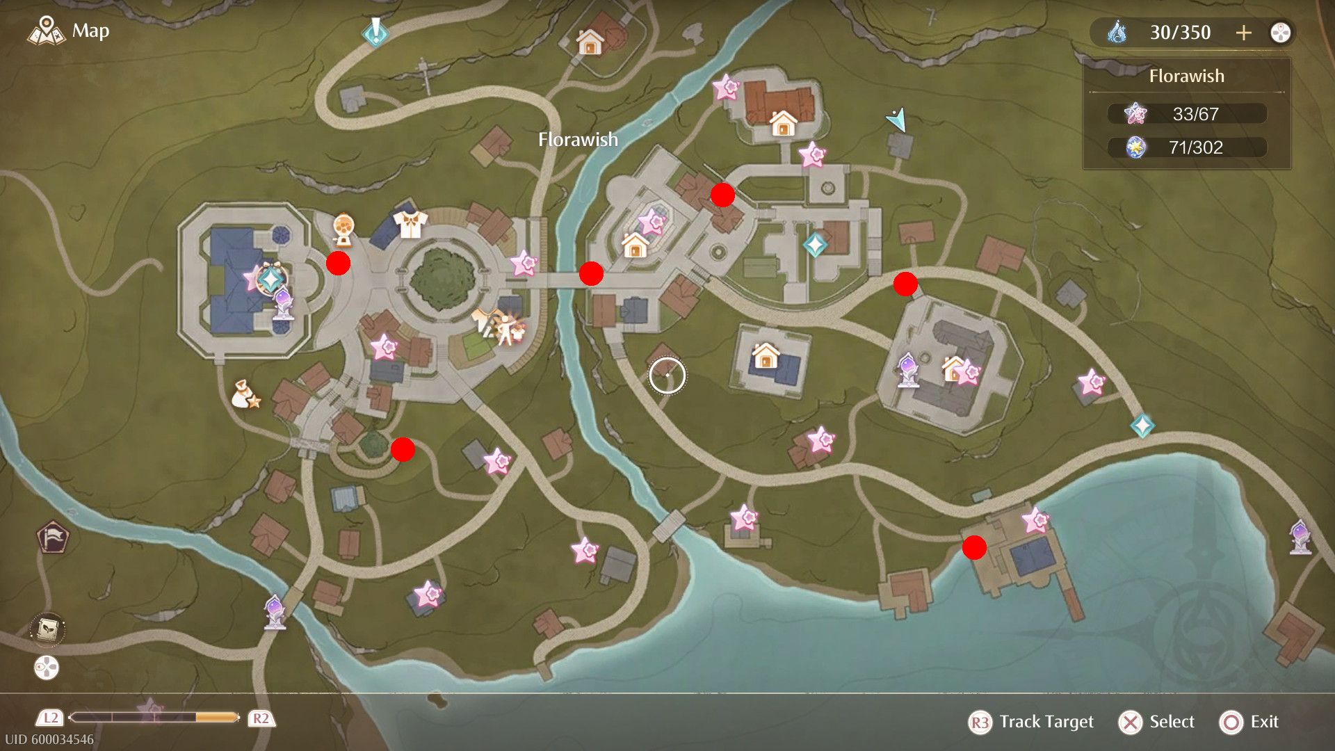 infinity nikki lamppost locations