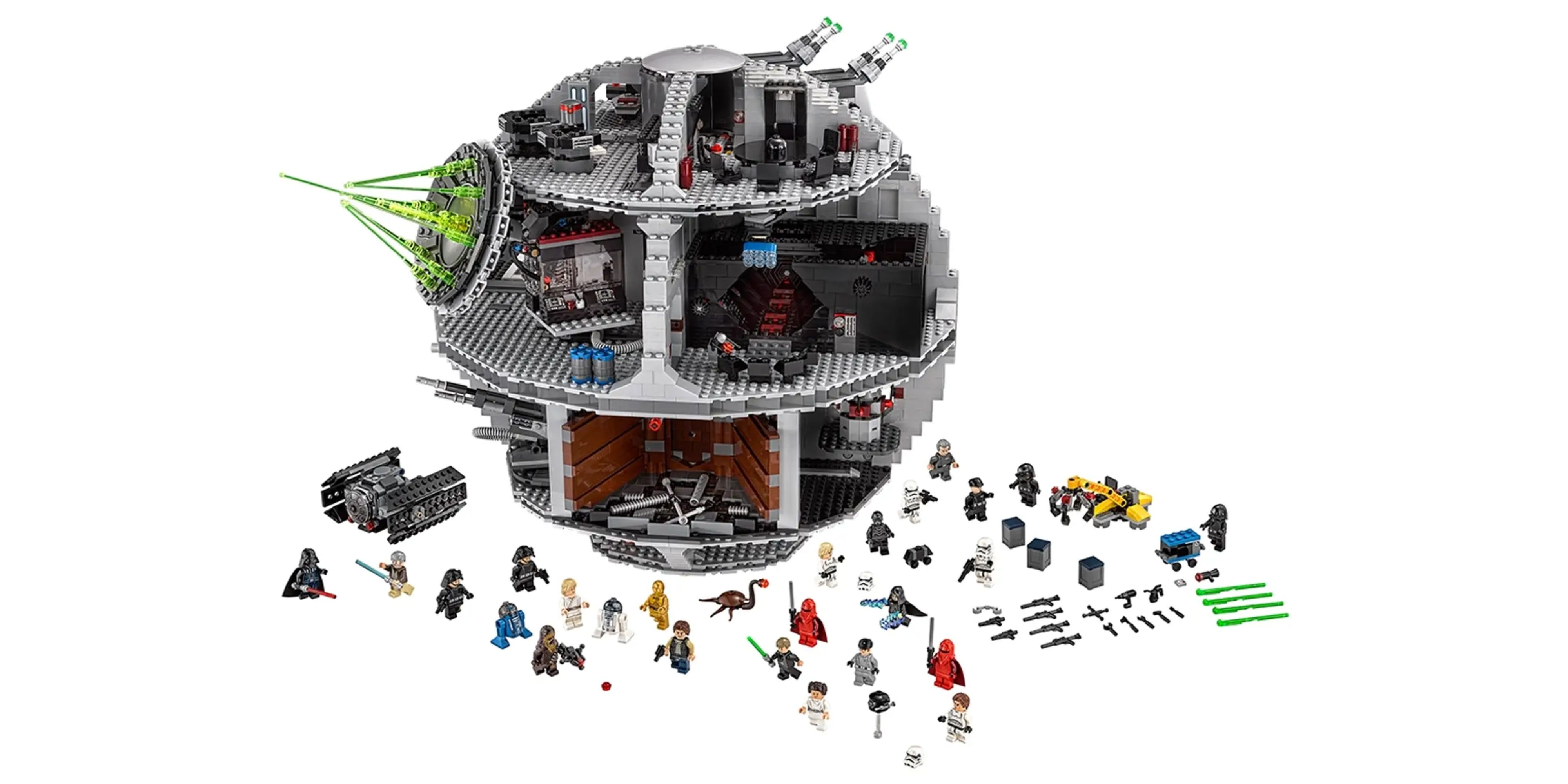 star wars lego death star set.