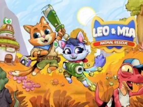 Leo and Mia: Animal Rescue - A New Adventure for the Firefighter Cat and His Companion