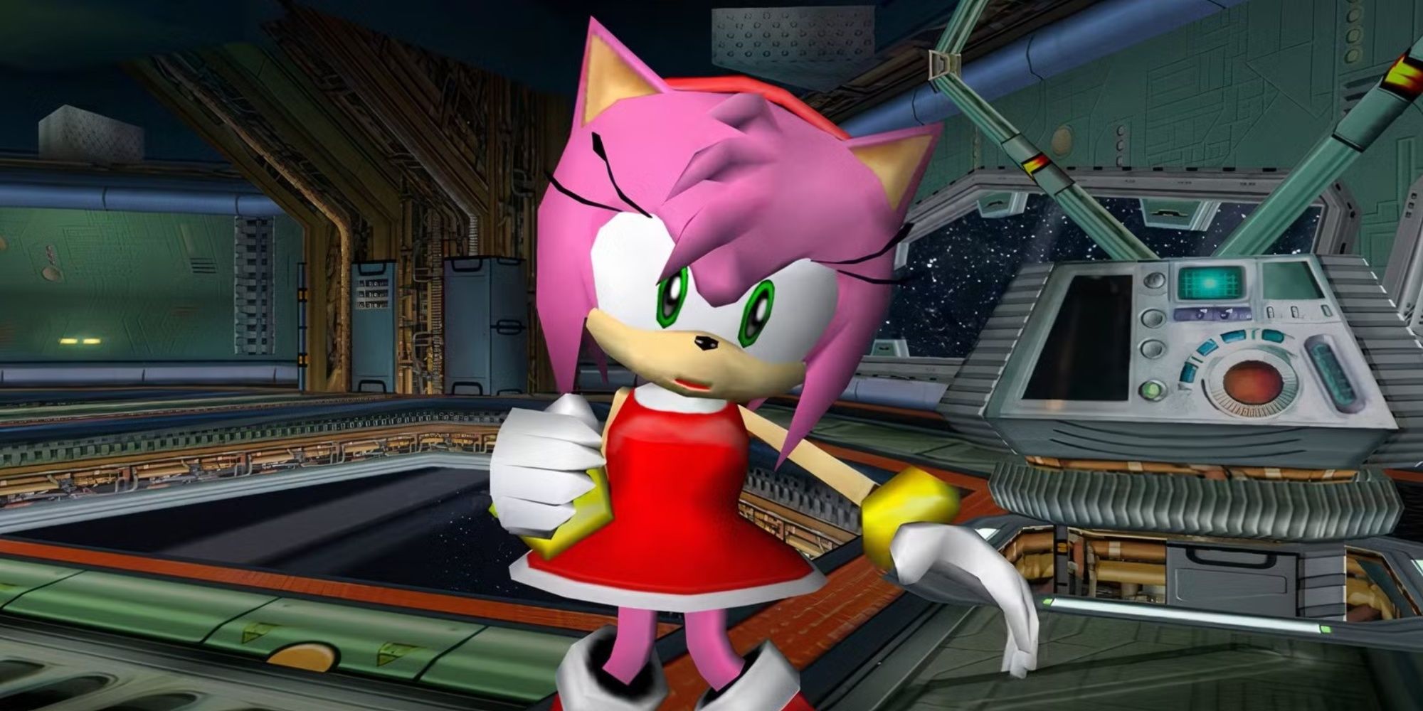 Amy in Sonic CD