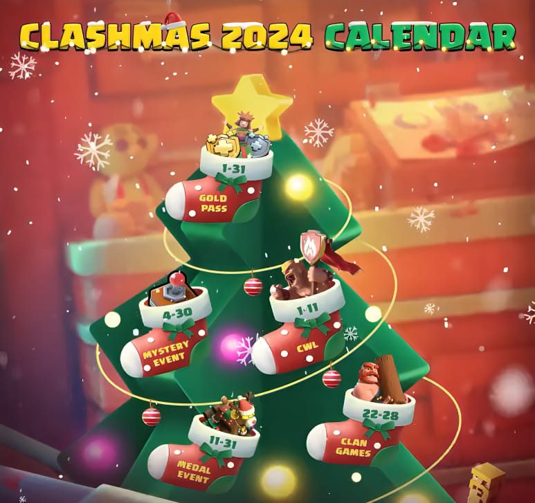 Clash of Clans December 2024 Events