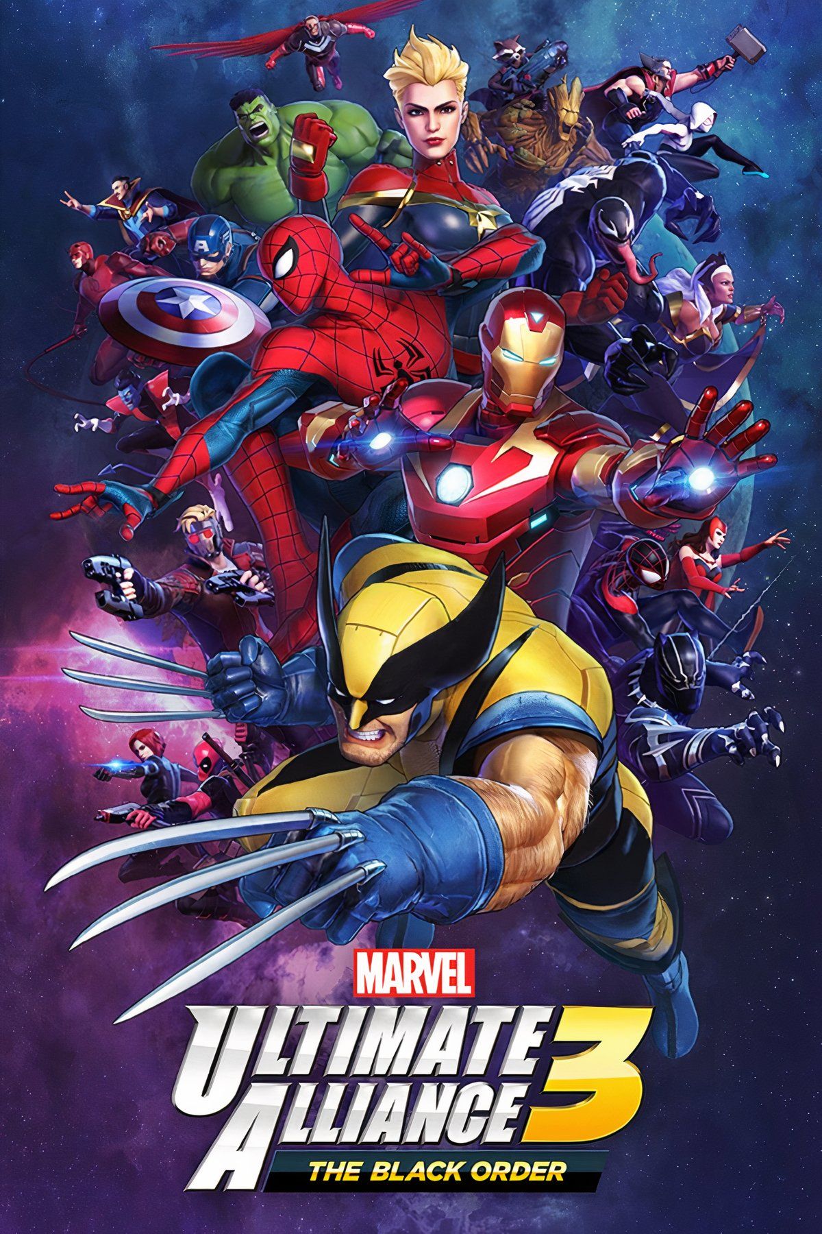 Marvel Ultimate Alliance 3: The Black Order Tag Page Cover Art