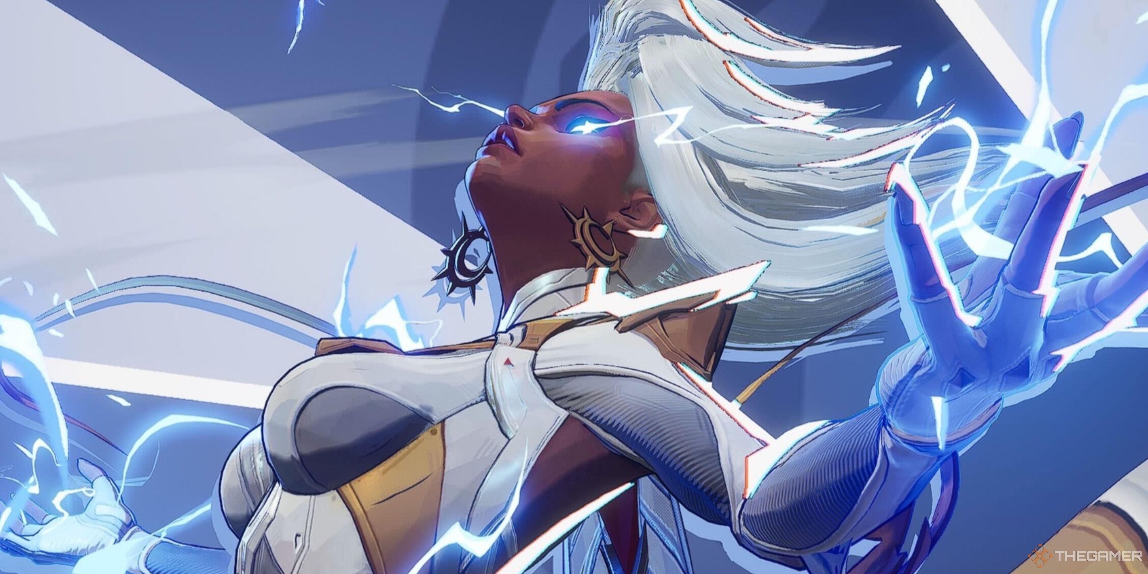 storm in the middle of her mvp animation in marvel rivals.