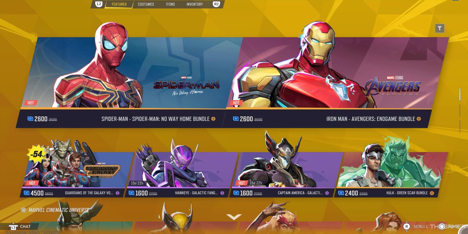 Marvel Rivals Players Are Conflicted With Game’s Microtransaction Prices