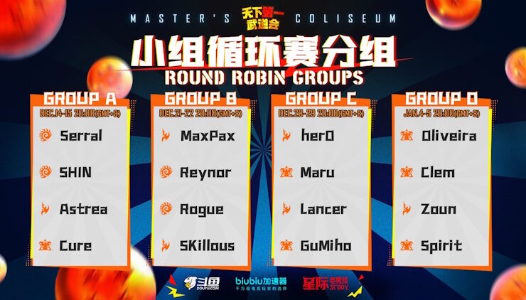 Master's Coliseum 8 - Group A: Serral, SHIN, Astrea, Cure