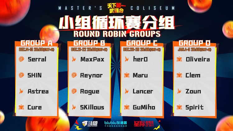 Master's Coliseum 8 - Group A: Serral, SHIN, Astrea, Cure